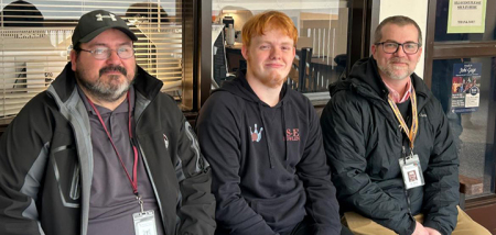 S-E’s Leland Smith competes at Section III boys’ bowling shootout